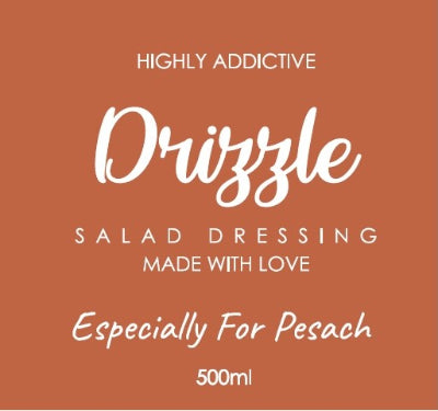 Pesach Drizzle Salad Dressing (500ml)